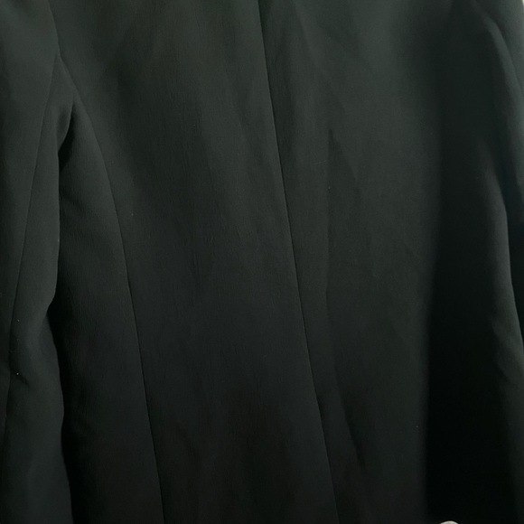 Artizia Babaton Single Breasted Peak Lapel Black Office Siren Work Blazer Size 4 - Picture 12 of 15